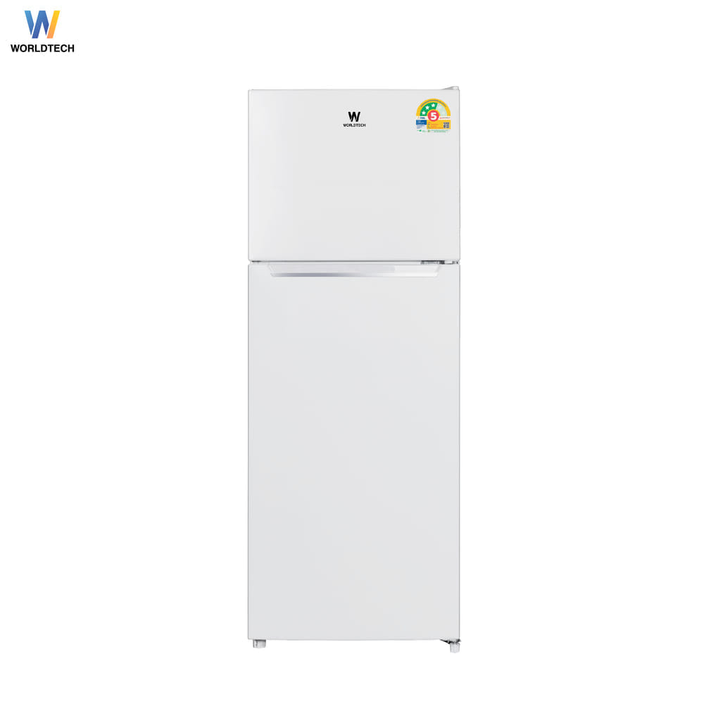 ตู้เย็น 2 ประตู WORLDTECH รุ่น WT-RF138 ขนาด 4.9 คิว ความจุ 138 ลิตร สีขาว_1